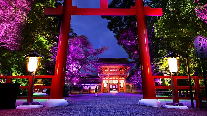 Templo-Shimogamo-festival-de-luzes