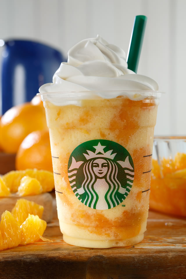 crash orange frappuccino